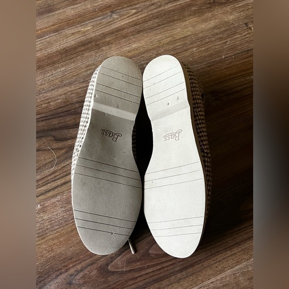 G H BASS ELYSE LACE UP HOUNDSTOOTH ANKLE BOOTIES SZ 6.5 - Picture 4 of 10